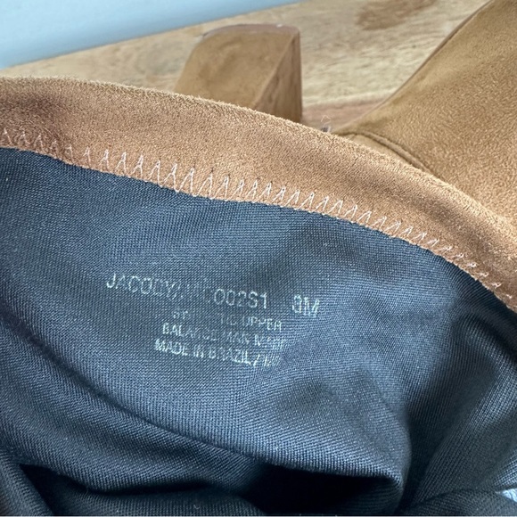 Steve Madden Jacoby Womens Faux Suede Block Heel Knee-High Boots Over The Knee - Picture 13 of 13